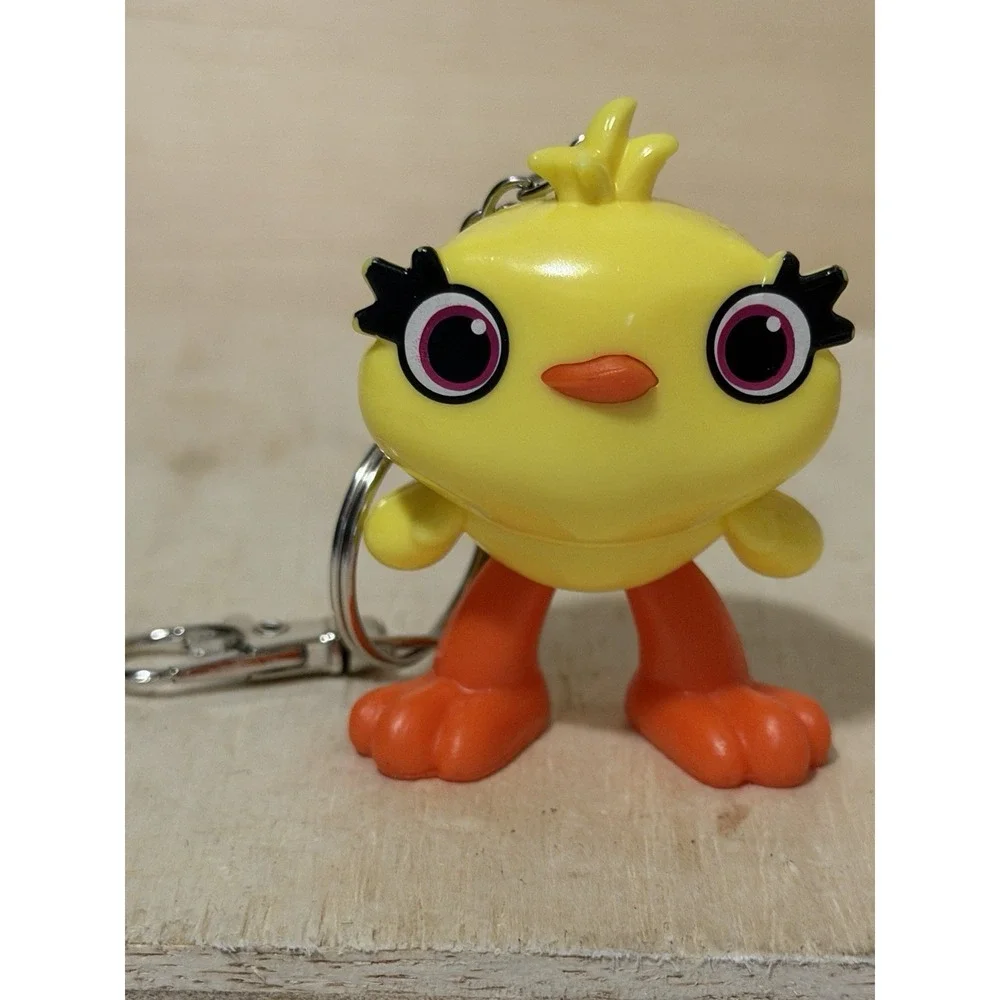 Toy Story 4 Ducky Figural Keychain Upcycled